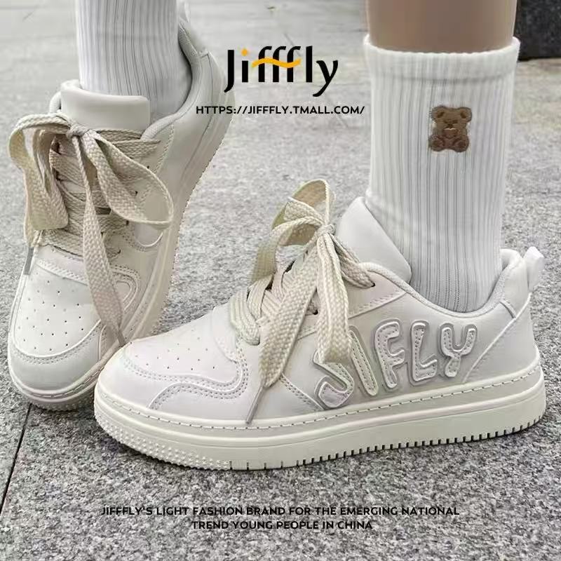 Jifffly men's sneakers 2025 autumn and winter new versatile casual thick bottom heightening retro trend couple casual sports shoes women