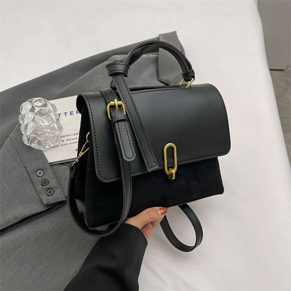 new high-end handbag autumn and winter versatile shoulder retro niche crossbody commuting bag