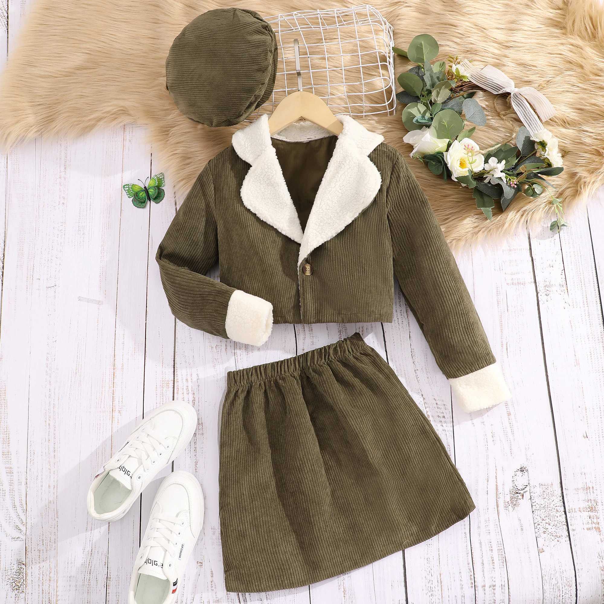 Kids Set Girl Suit Clothes Autumn Winter 2 Pcs Set Long Sleeve Girls Outfits Dress Cotton Children Clothes 8 9 10 11 12 Years L2509263R61