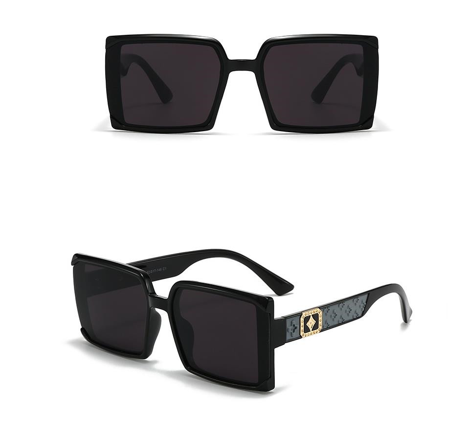 Designer Sunglasses For Men Women Luxury Polarized Oversized Sunglasses Fashion UV400 Protection Sunglasses Goggle Pilot PC Frame Square Eyewear P3088