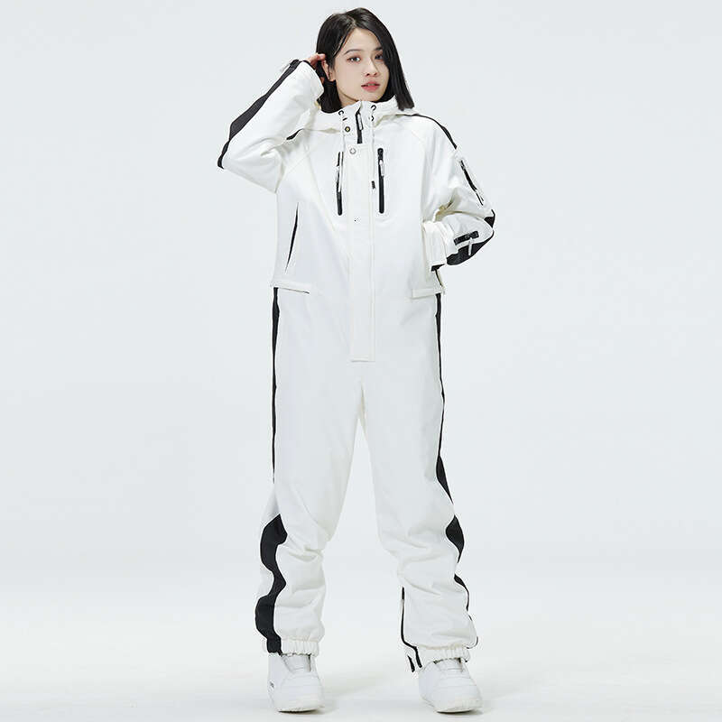 2025 One-Piece Suit For Men And Women Winter Outdoor Windproof Water-Resistant Warm Snowboard Snow Ski Clothing