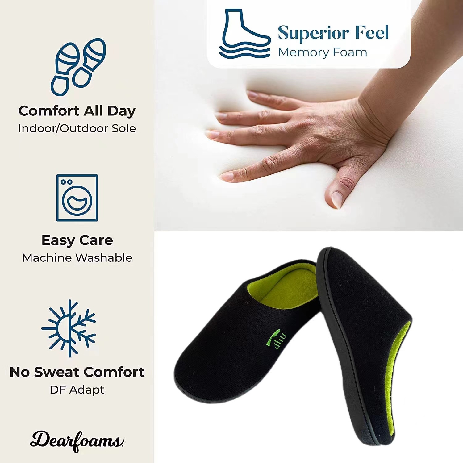 Knitted Memory Foam Men's Shoes ddmymarket