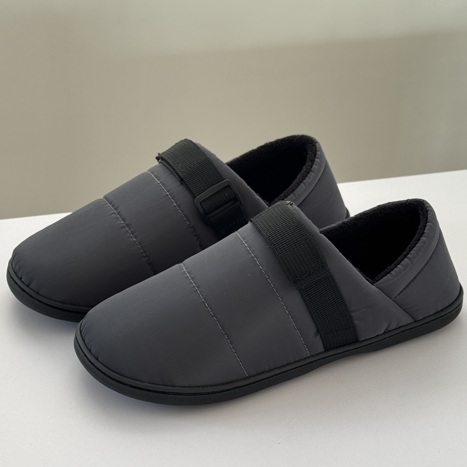 Youlian Little Sheep Home Raincoat Cloth Magic Tape Non-Slip Warm Cotton Slippers ddmymarket