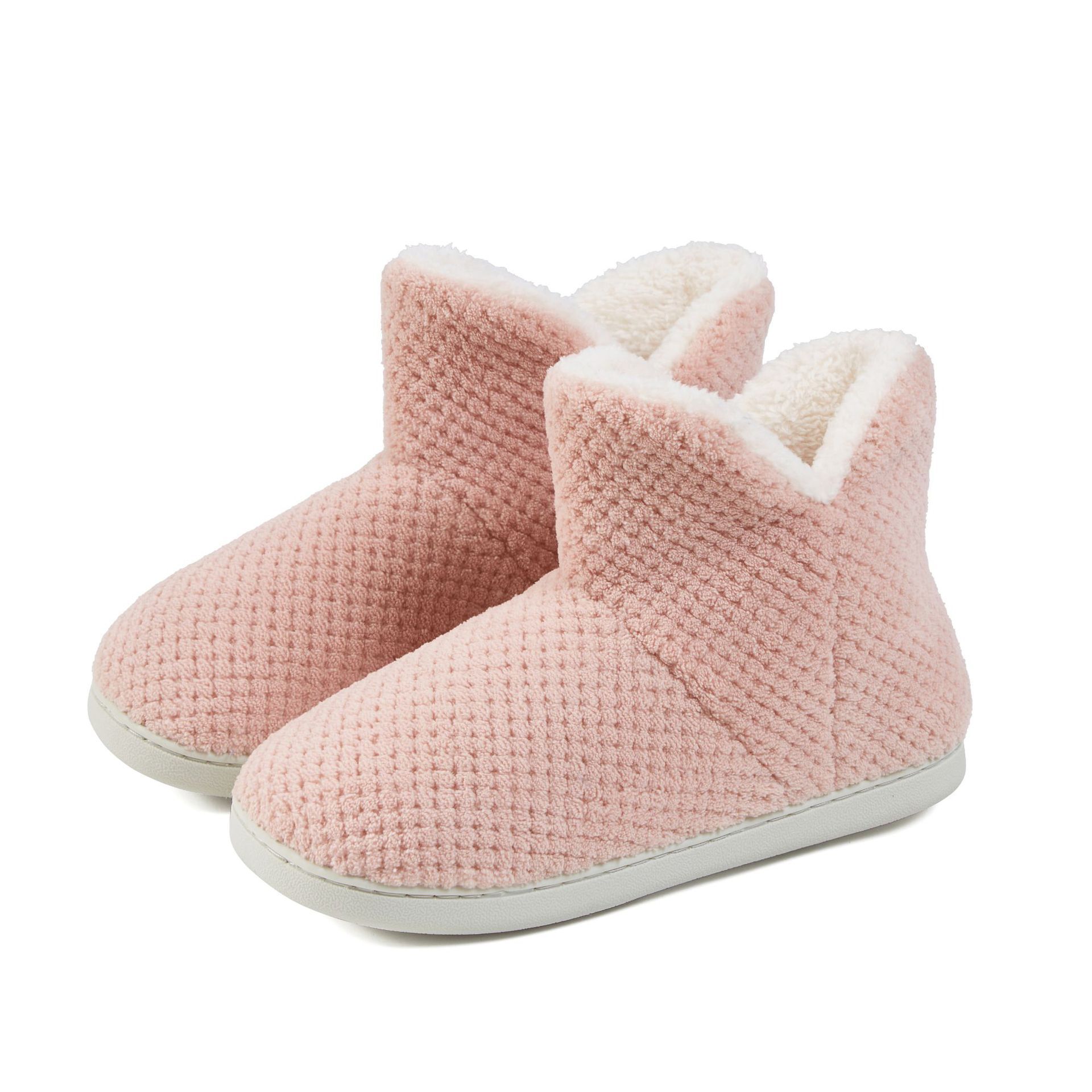 Pineapple Grid High Boots Non-Slip Warm Maternity Shoes ddmymarket