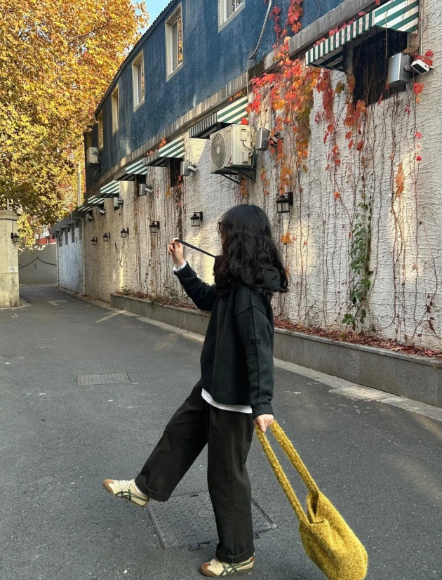 Autumn and Winter New Bucket Bag with Fluffy Design, Slant Body Wool Bag, Large Capacity, Simple Commuting, Bag Light Luxury Designer Bag