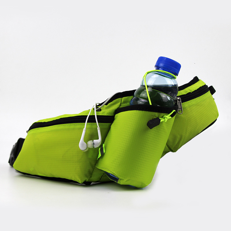 New Sports Waist Bag for Men and Women, Multifunctional Running Water Bottle Bag, Marathon Waterproof, 6.5inch Phone Outdoor Fiess