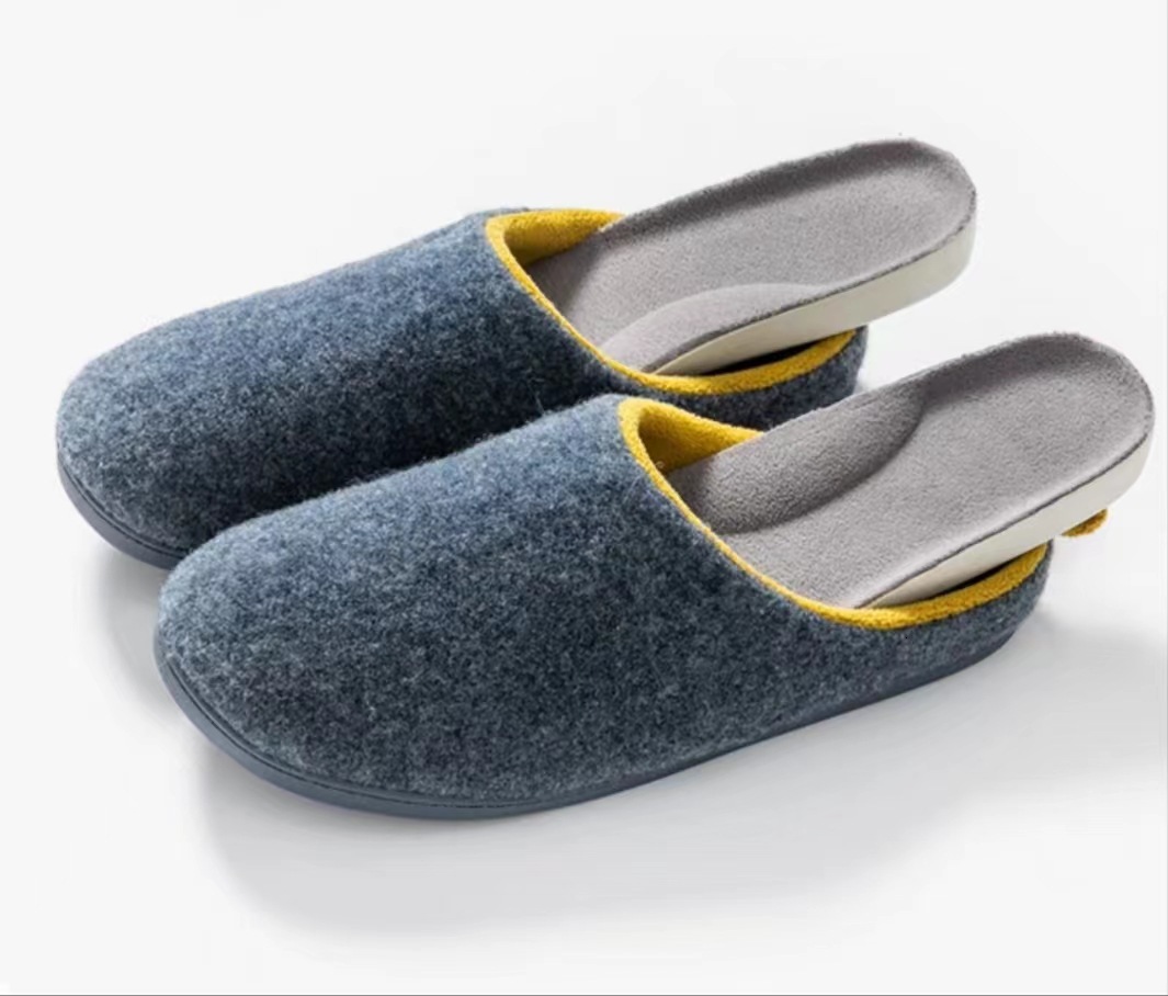 Detachable Cotton Slippers for Men Simple Style with Bonus Pair of Insoles ddmymarket