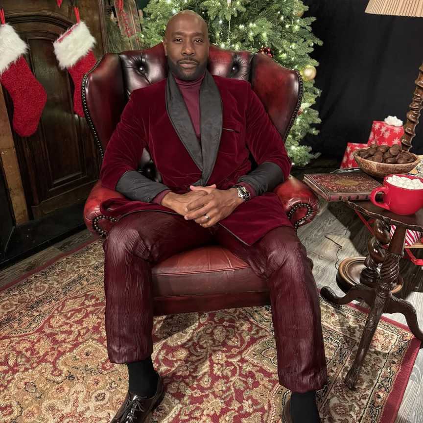 Classic Velvet Men's Long Overcoat 1 Piece Jacket Double Breasted Shawl Lapel Formal Business Party Coat Customized