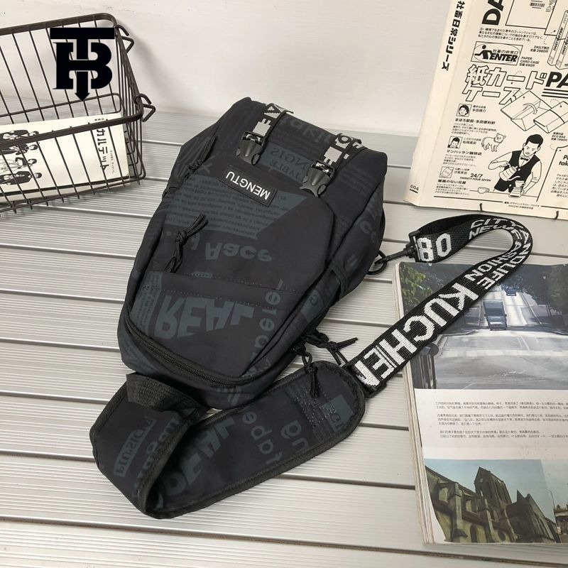 TB BHULAMTE Designer Bag Chest Bag Men Crossbody Bag Women Ins Sports Student Luxury Bag Shoulder Bag Retro Men's Crossbody Bag Japanese Style Sm