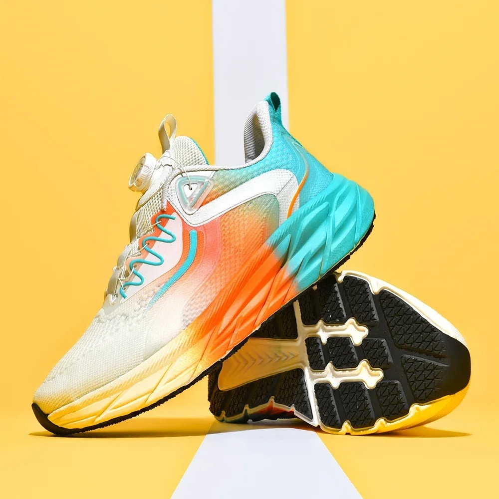 New Men's Running Shoes Sneakers Stable Support Damping Fresh Four Seasons Outdoors Sport Shoes Contemporary Comfort Unisex Jogging Spikes Featur