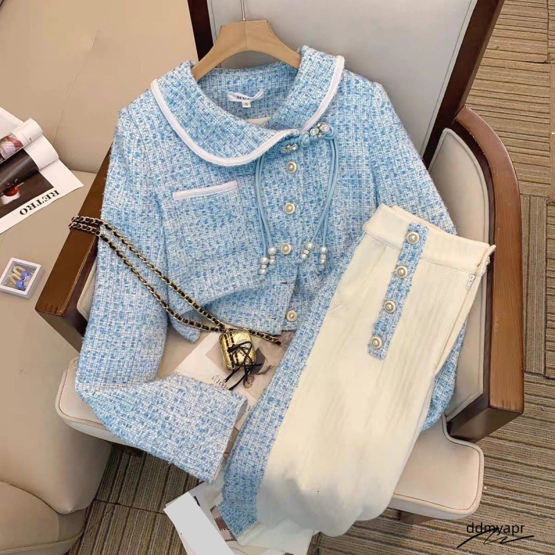 Women's Clothing For Women In Spring And Autumn 2023 New ddmyapr Style High End Temperament Celebrity Leisure Two Piece Suit ddmyapr ddmyapr