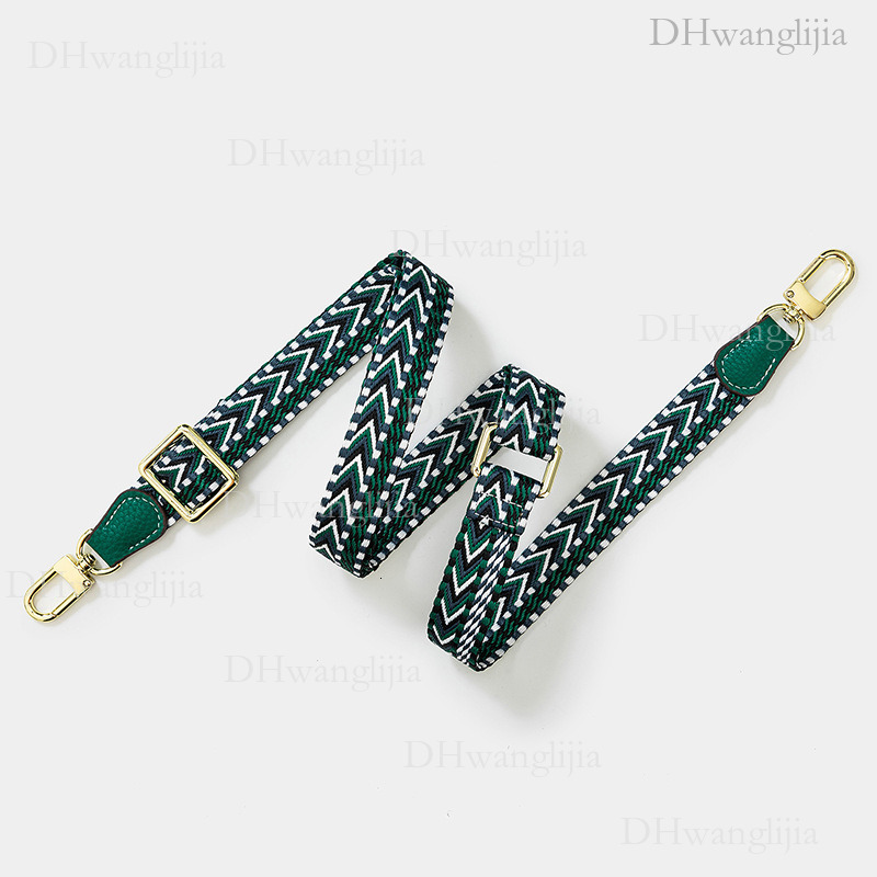 DH Luggage Accessories Live Adjustable Length Thin Single Shoulder Crossbody Bag Replacement Strap