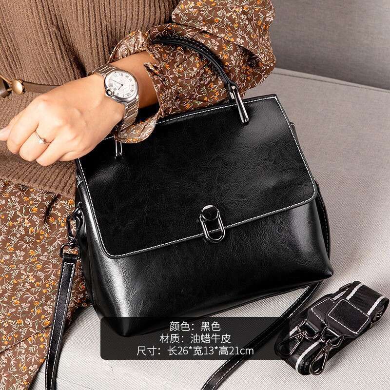designer bag Luxury bag New Cowhide High-End Fashion Handbag Women Genuine Leather Women's Live Room Internet Celebrity Crossbody Shoulder Bag