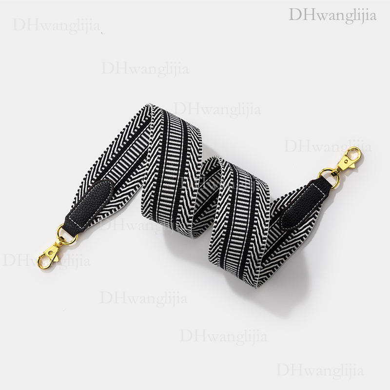 DH Luggage Accessories Fashion Classic Style Woven Wide Kelly Evelyn Single Shoulder Crossbody Bag Replacement Strap