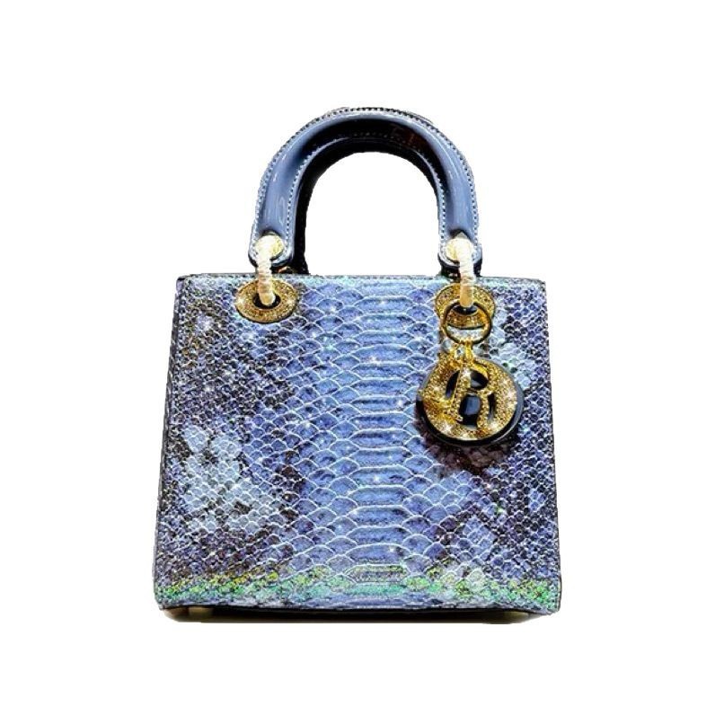 Designer bags2025 spring and summer new diamond heavy industry portable shoulder bag temperament women's bag this year's popular bag