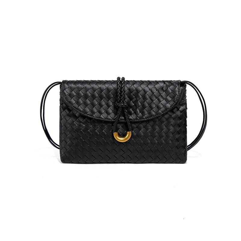 New Women's Liberta Woven Clutch Evening Shoulder Crossbody Envelope Bag