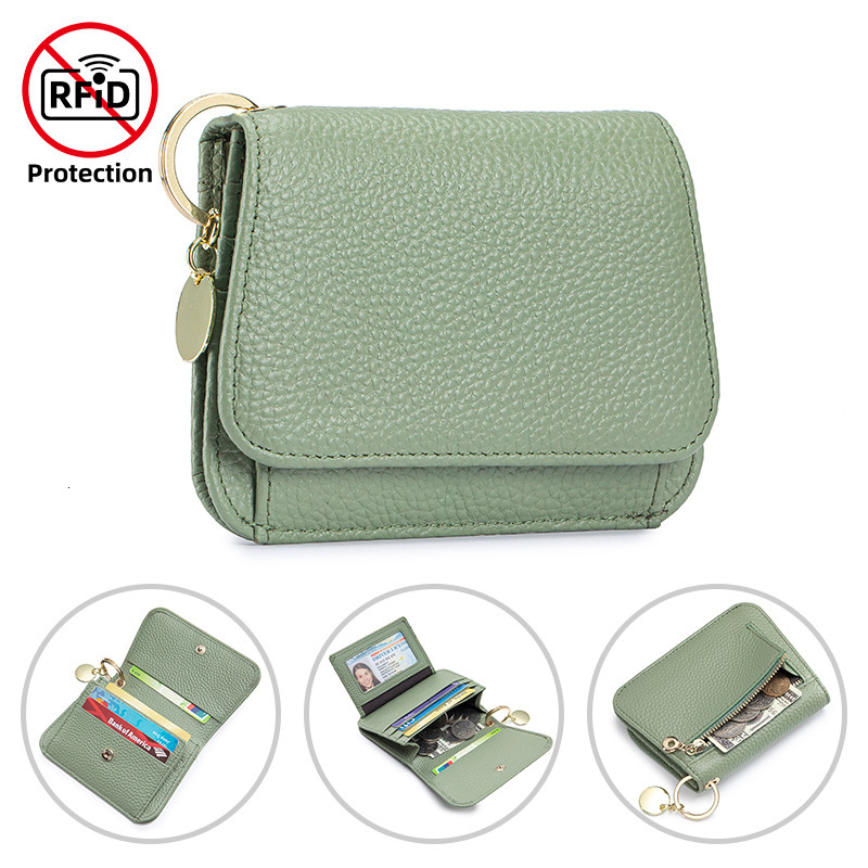 Designer 2025 New Women's Leather Coin Wallet