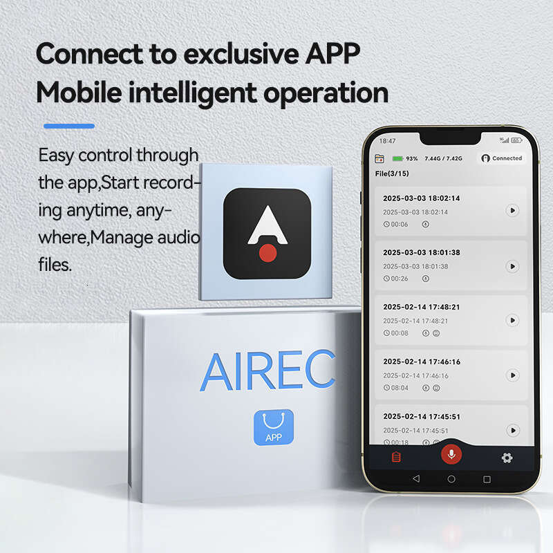 New Q90A AI Voice ChatGPT Intelligent Transcription Translation Recording Pen APP Control Recorder