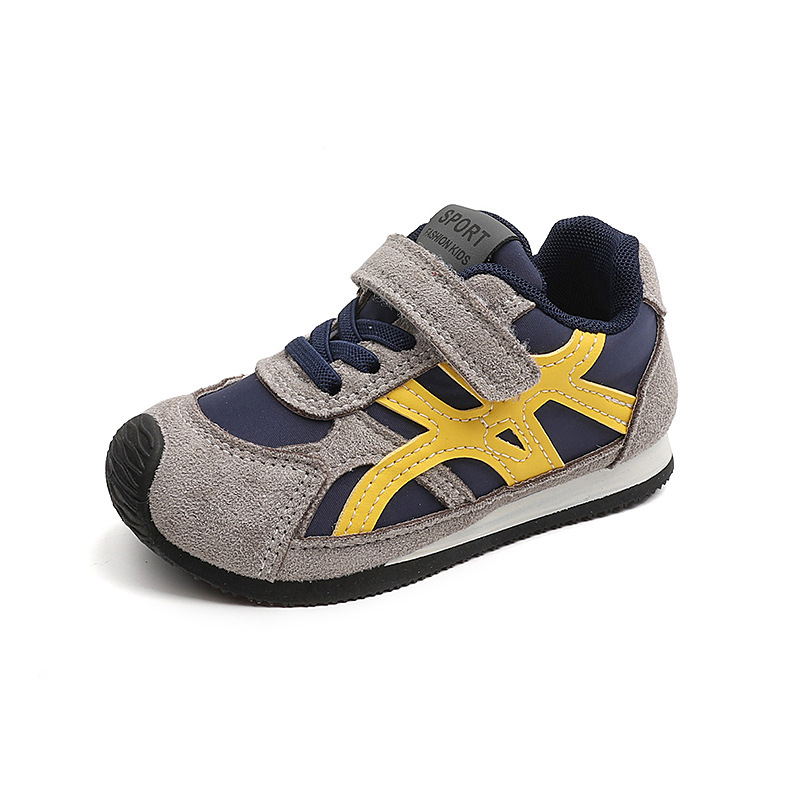 Autumn New Children's Sports Boys' Forrest Gump Shoes Girls' Training Shoes Soft Bottom Velcro Baby Shoes Fashion Trend Shoes