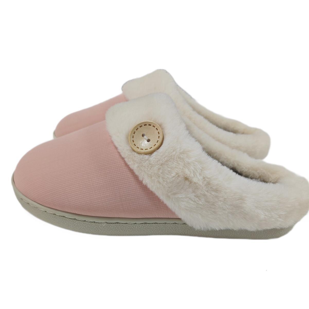 Cartoon Knitted Furry Autumn Winter Warm Thick Sole Home Thickened Plush Indoor Slippers ddmymarket