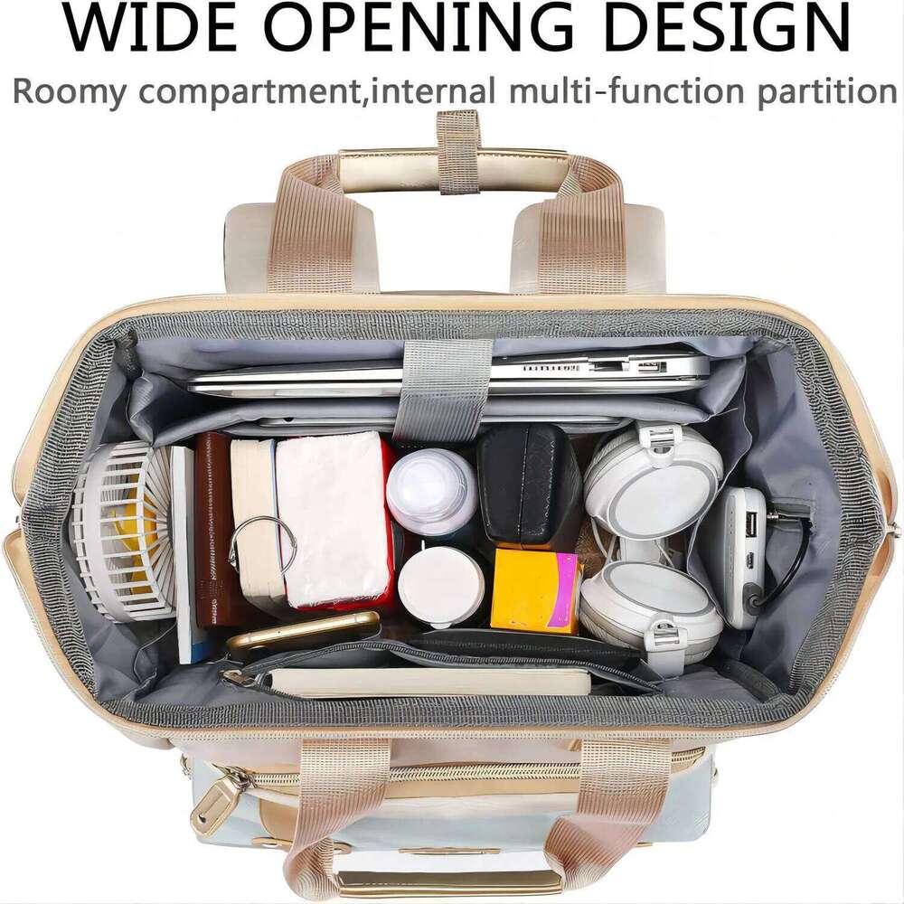 Women's Laptop Backpack for 15.6 inch Laptop,Doctor Teacher Nurse College School Travel Bag