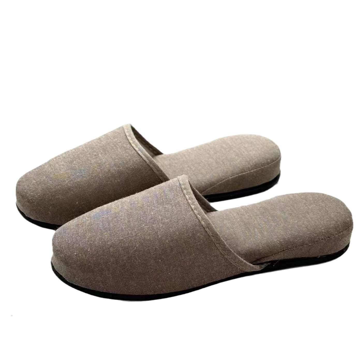 Japanese Style Home Indoor Floor Carpet Men and Women Silent Household Mute Non-Slip Thick Bottom Cotton Slippers Spring Summer ddmymarket
