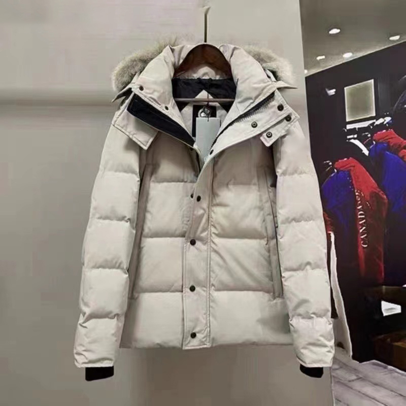 mens designer goose down jacket parka coat clothing high quality Crofton hoodie white duck down jacket winter coats womens parkas mens womens badge jackets