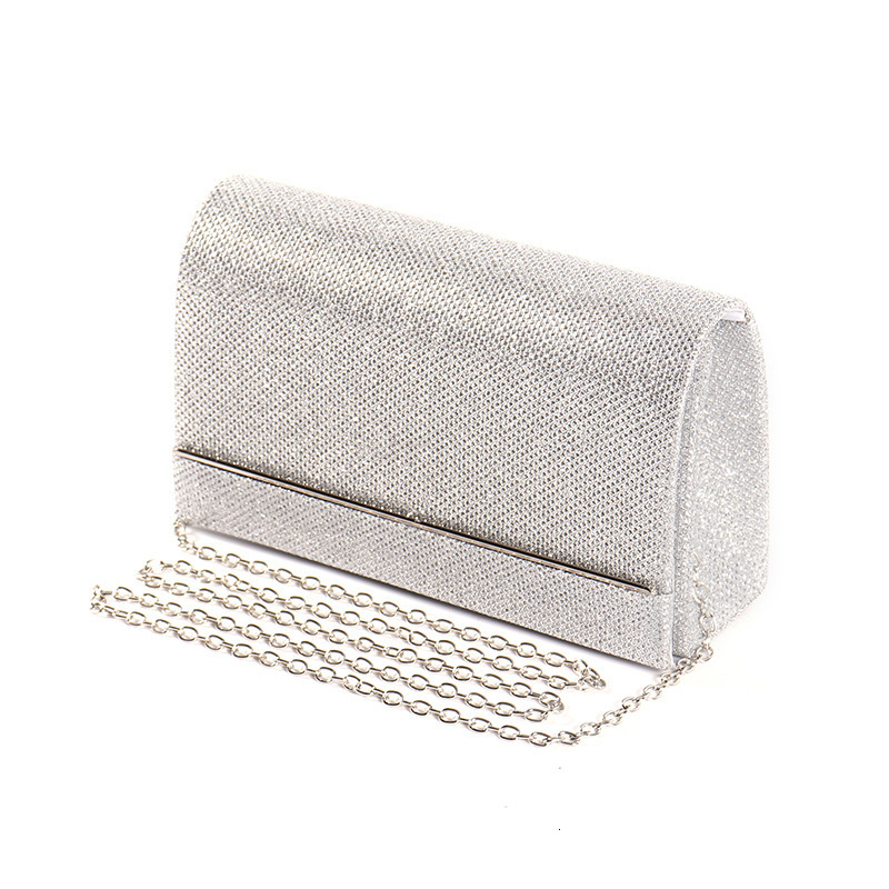 2025 new fashionable evening bag designer gold border flip bag chain bag