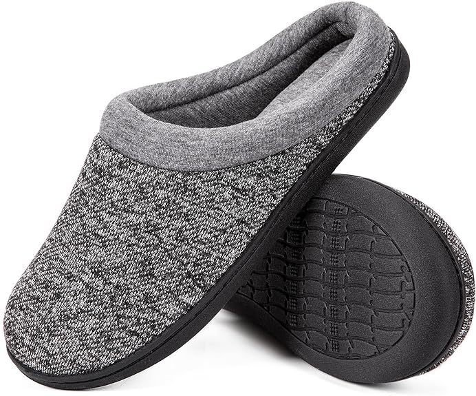 Knitted fabric memory foam slippers ddmymarket