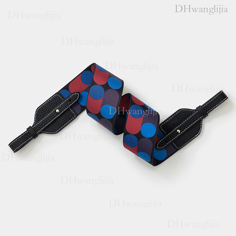 DH Luggage Accessories New Polka Dot Print Suitable for H Brand Lindy Evelyn Basket Bag Shoulder Strap
