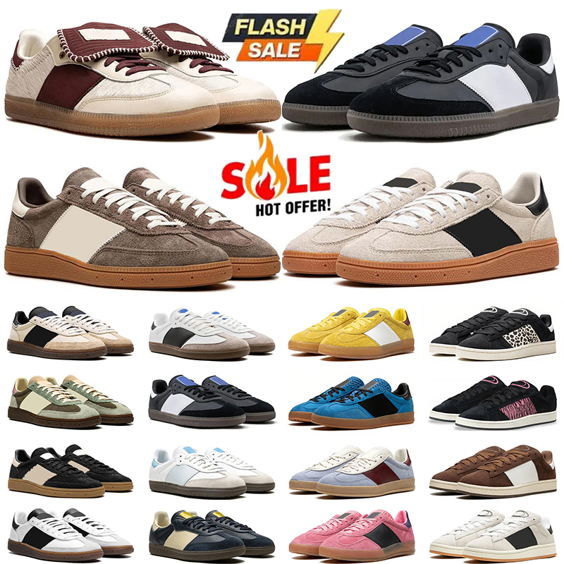 designer men women shoes flat sneakers mens trainers Black White Blue Orange Pink Green Brown Grey suede leather Outdoor trainers