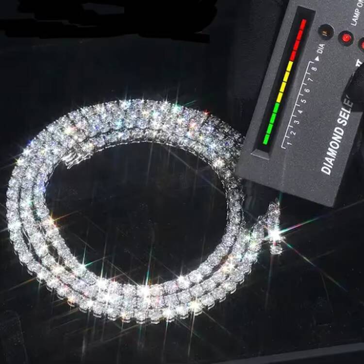 Ice Out Custom Pendant Pass Testter Vvs Moissanite Diamond 925 Silver 10k Gold Hip Hop Fine Jewelry Men