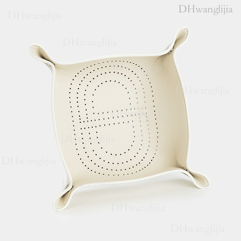 DH Luggage Accessories Live Laser Hollow for Jewelry, Bracelets, Necklaces, Key Storage Box, Leather Plate