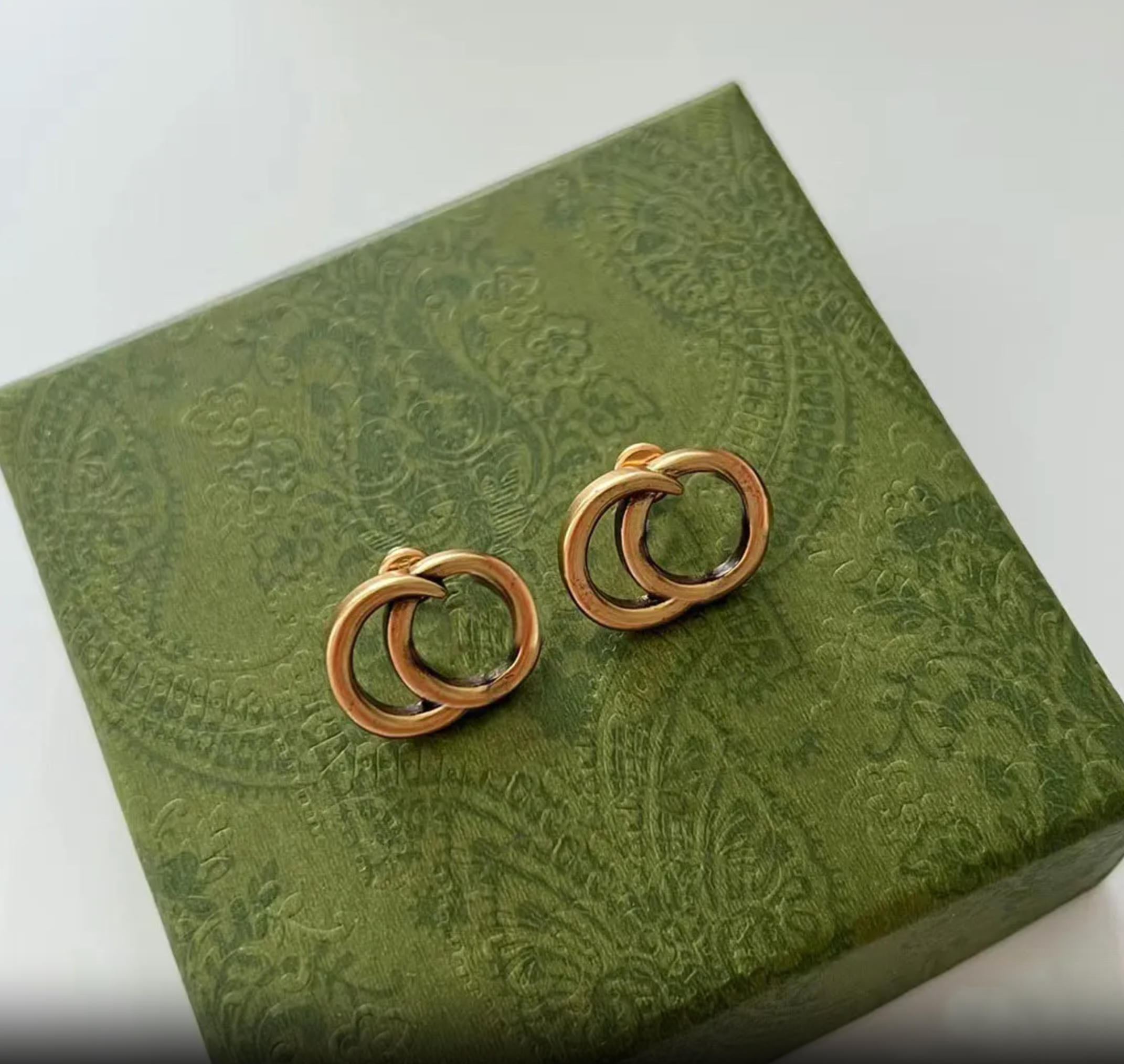 Elegant Classic Letter Stud designer Earrings - Perfect Wedding Gift Jewelry for Women