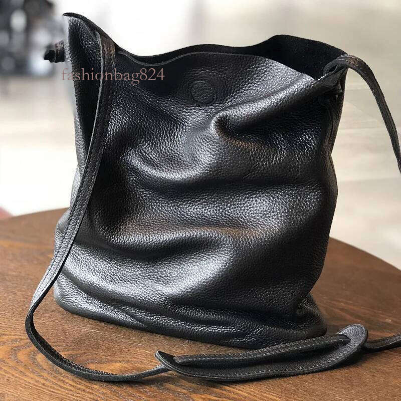 Johnature Simple Nature Soft Cowhide Women Bag 2025 New Genuine Leather Large Capacity Solid Color Shoulder & Crossbody Bags