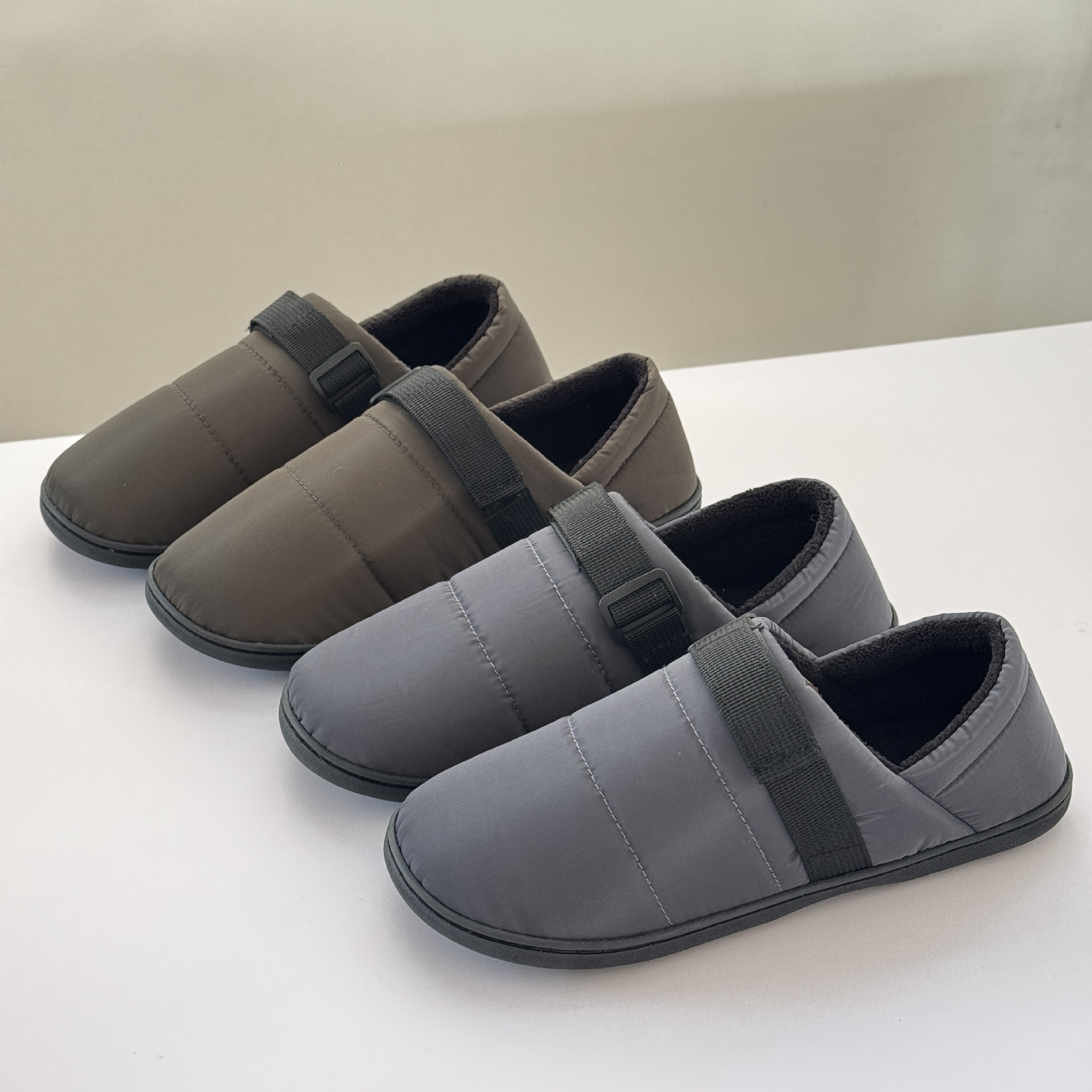 Youlian Little Sheep Home Raincoat Cloth Magic Tape Non-Slip Warm Cotton Slippers ddmymarket