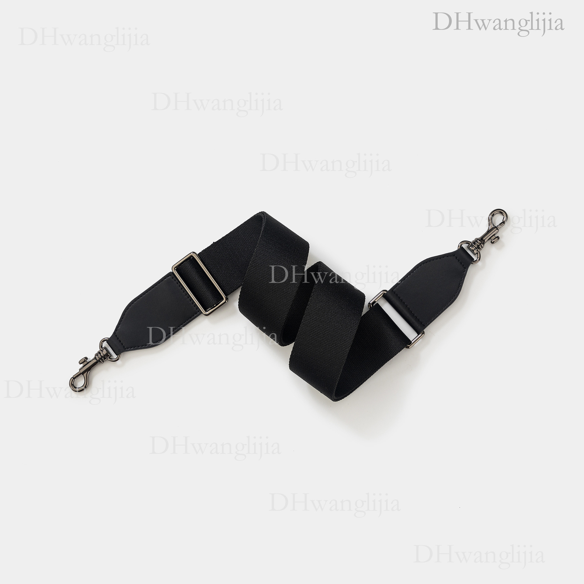 DH Luggage Accessories New Style Adjustable Length Solid Color Webbing Replacement Wide Shoulder Strap Trend