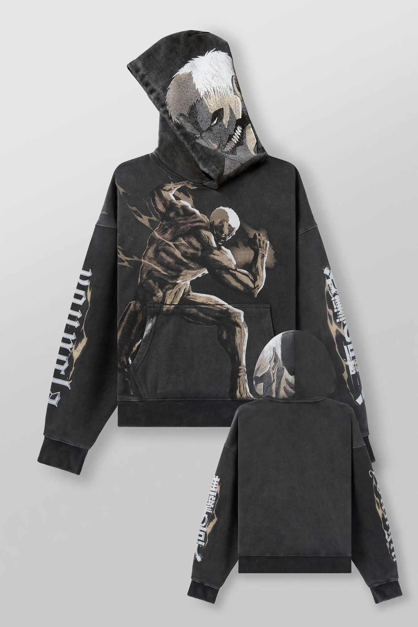 Attack on Titan Graphic Hoodies Men Grunge Streetwear Sweatshirt Tops Oversized Hoodie Gothic 2000s Harajuku Y2k Clothing 250815v