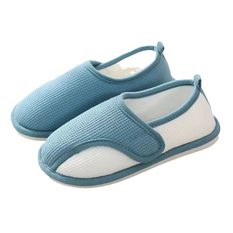 Adult Non-Slip Soft Sole Indoor Early Education Cool Silicone Magic Tape Adjustable Summer Thin Maternity Shoes ddmymarket