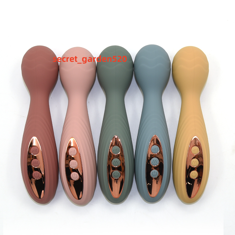 G Spot Clitoral Vibrator Sex Toys for Women Vagina Silicone Adult Female Personal Body AV Wand Massager Vibrator Toy Wholesale