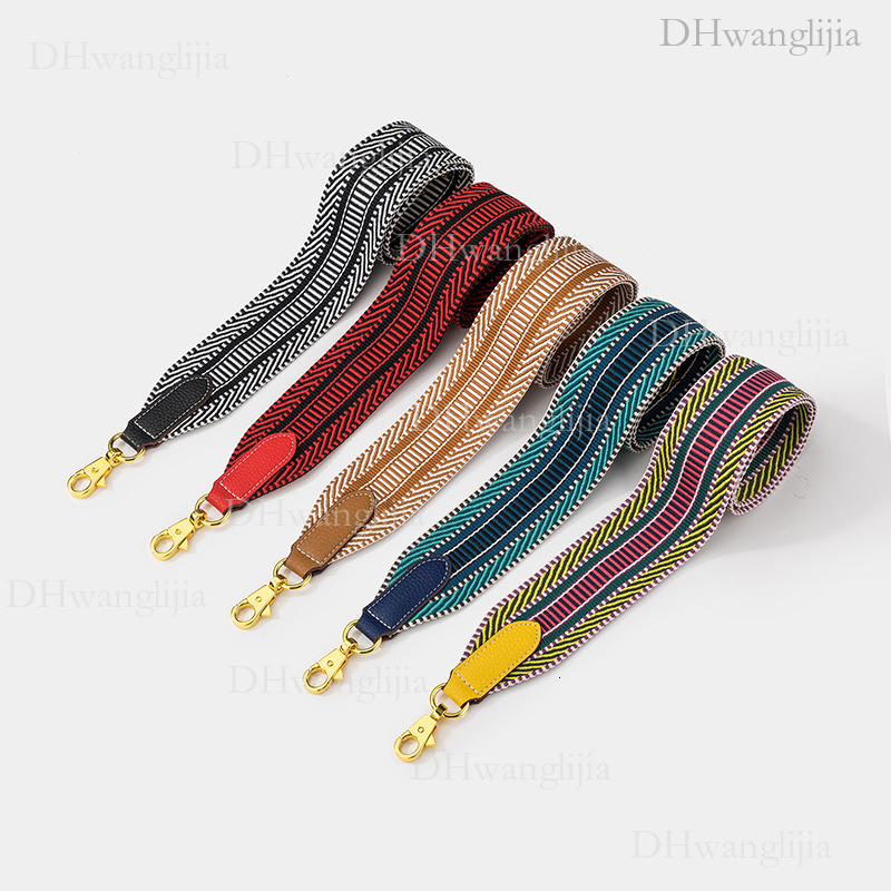 DH Luggage Accessories Fashion Classic Style Woven Wide Kelly Evelyn Single Shoulder Crossbody Bag Replacement Strap