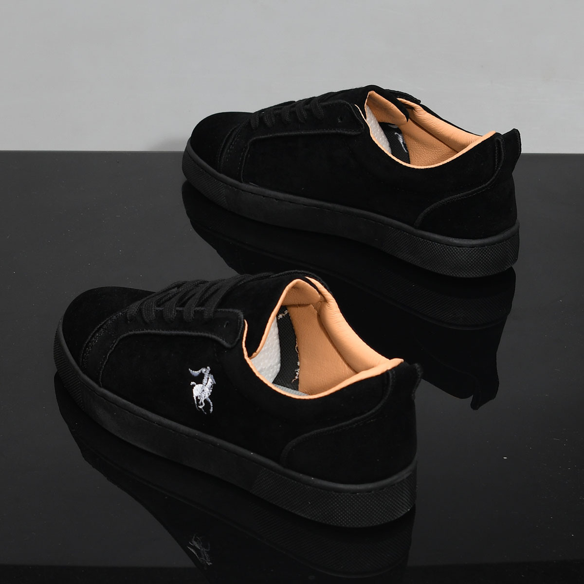 New Breathable Odor-Resistant Wear-Resistant Forrest Gump Shoes Men's Black Sports Casual Sneakers