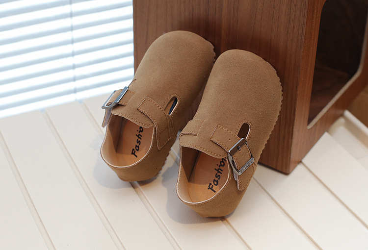 Children's shoes Spring and Autumn new Korean style girls' fashionable little leather shoes boys' retro single shoes fashionable design