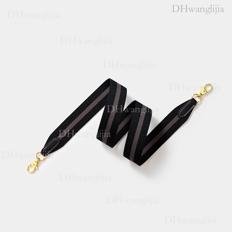 DH Luggage Accessories DH Luggage Accessories Fashionable Universal Single Crossbody Bag Replacement with Color-Block Webbing Wide Shoulder Strap