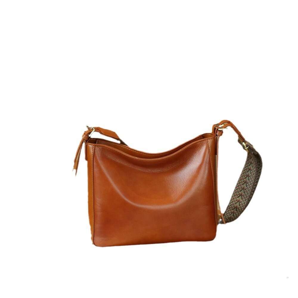 designer bag Luxury bag Cowhide Bucket Ladies Trend Crossbody Shoulder Genuine Leather Women Bag