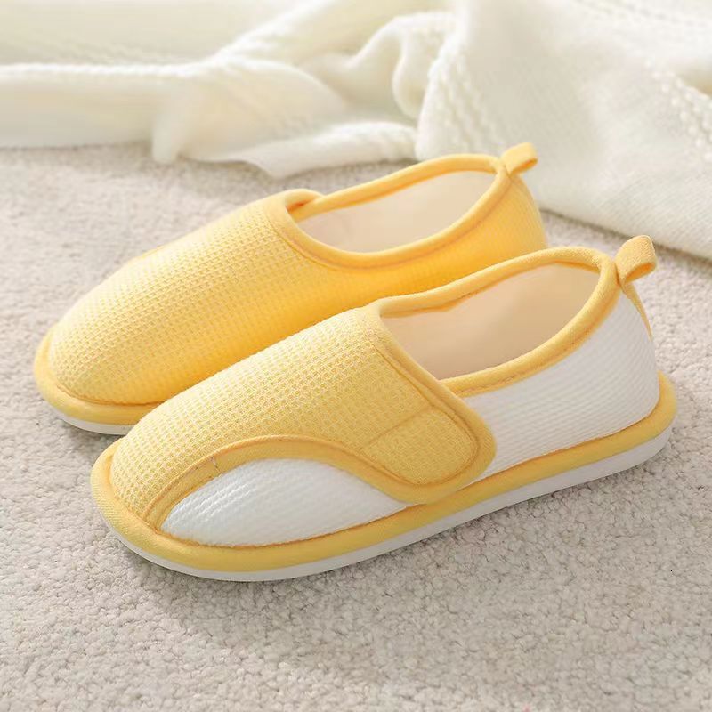 Adult Non-Slip Soft Sole Indoor Early Education Cool Silicone Magic Tape Adjustable Summer Thin Maternity Shoes ddmymarket