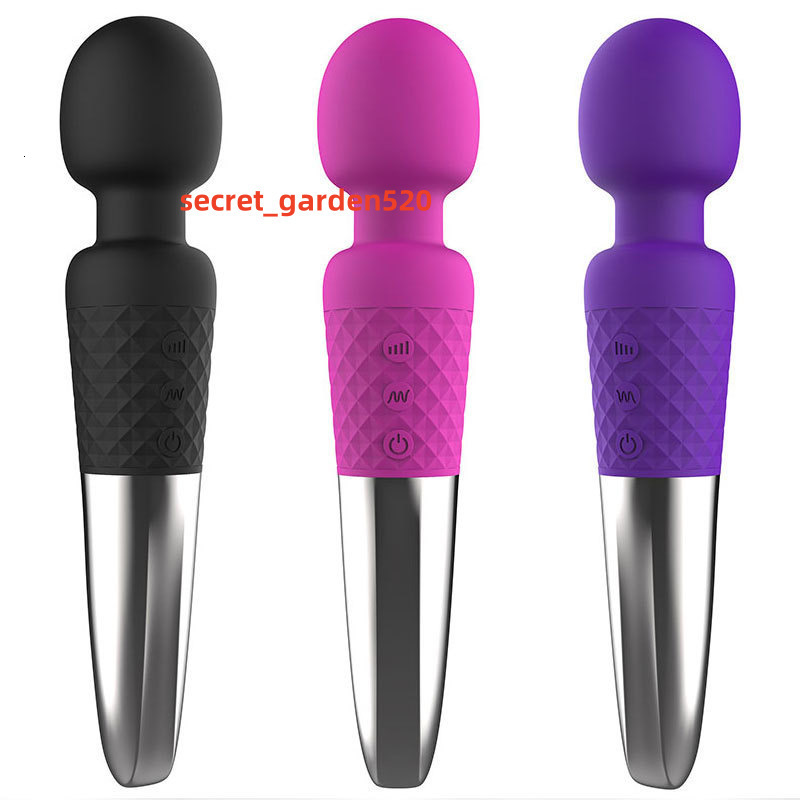 Female Body Dildo Clitoris Stimulating Massage Vibrator and Back Pain Relief Sex Toys with Vibrating Wand Her Pleasure
