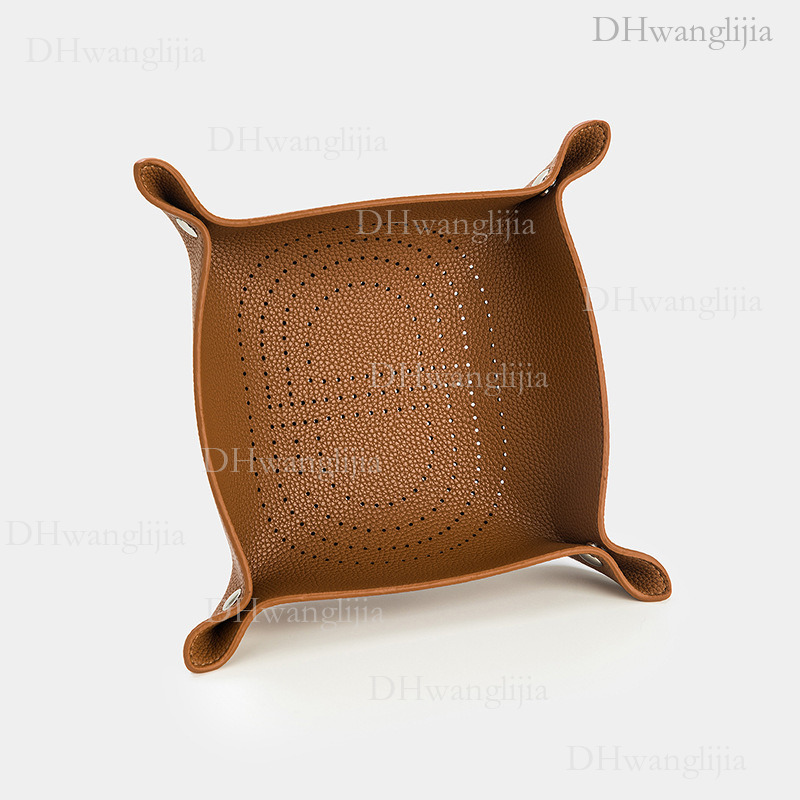 DH Luggage Accessories Live Laser Hollow for Jewelry, Bracelets, Necklaces, Key Storage Box, Leather Plate