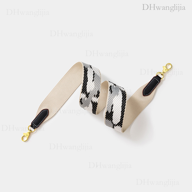 DH Luggage Accessories Camouflage Webbing Wide for Kelly Evelyne Single Shoulder Crossbody Bag Strap