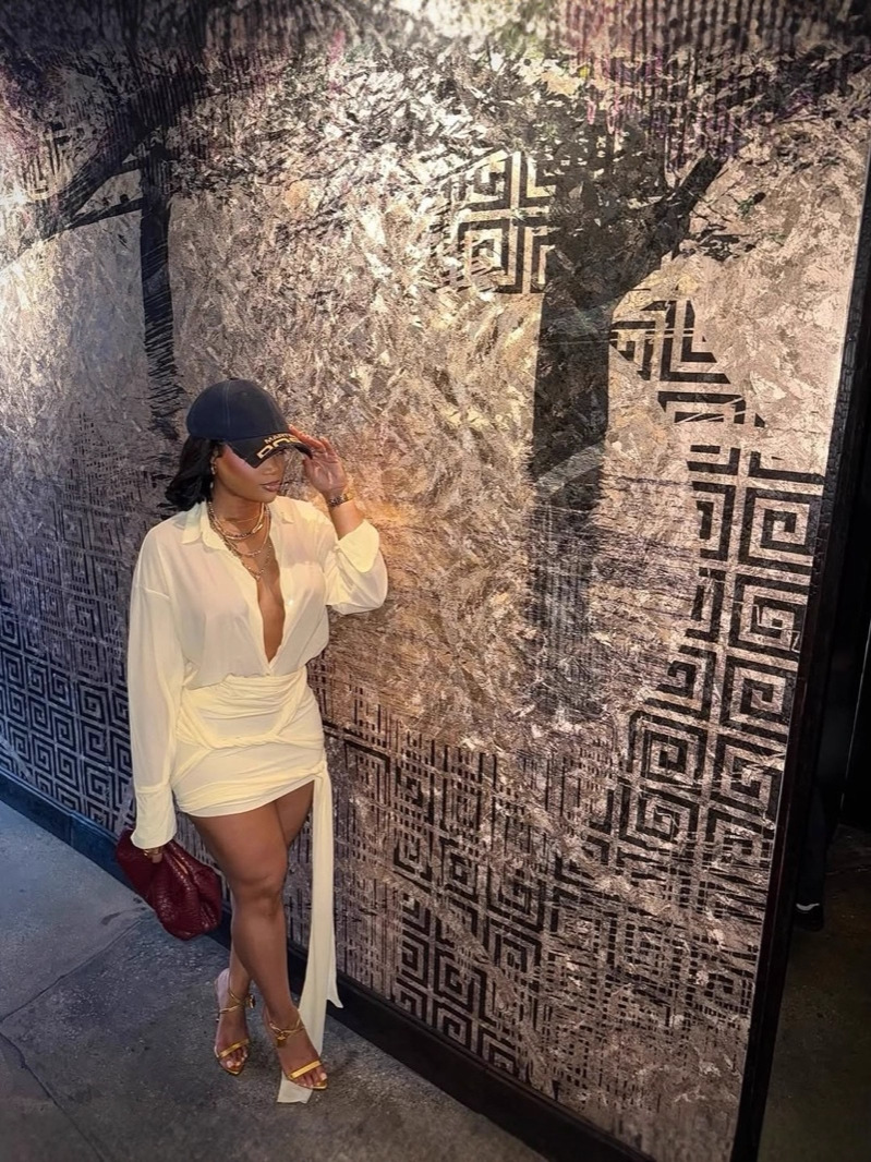 H927Foreign trade women's clothing long sleeves fashionable temperament sexy cardigan hollow dress long dress female